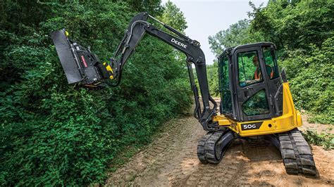 mini excavator mower|shredder attachment for mini excavator.